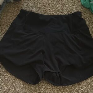 Lululemon Athletica Black Athletic Shorts